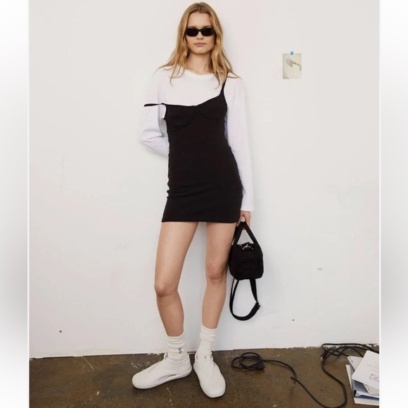 Calvin Klein Dresses & Skirts - CALVIN KLEIN x HERON PRESTON WMNS CORSET DRESS L